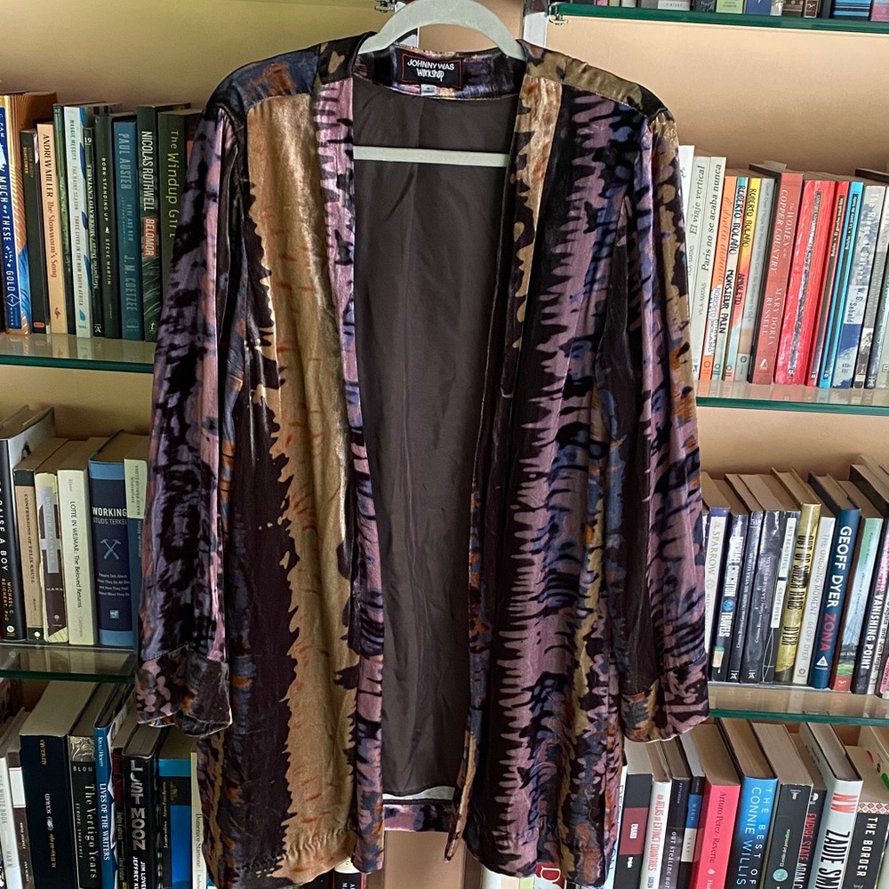 Johnny Was - Multicolor Velvet cardigan